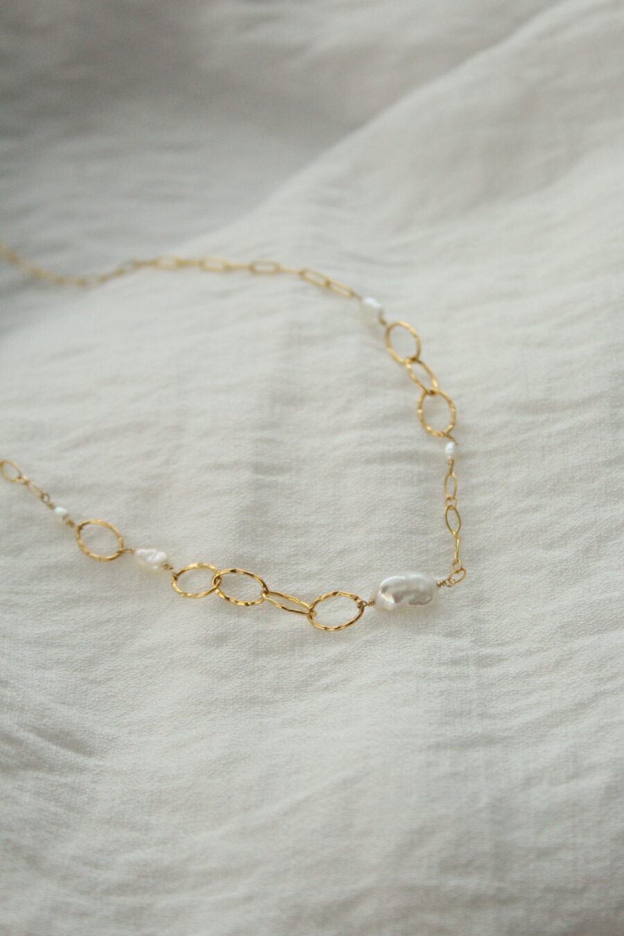 Řetízek na krk Wild Pearl (gold filled) - Image 3