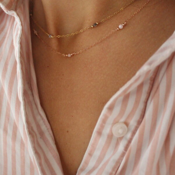 Řetízek Dots (gold filled